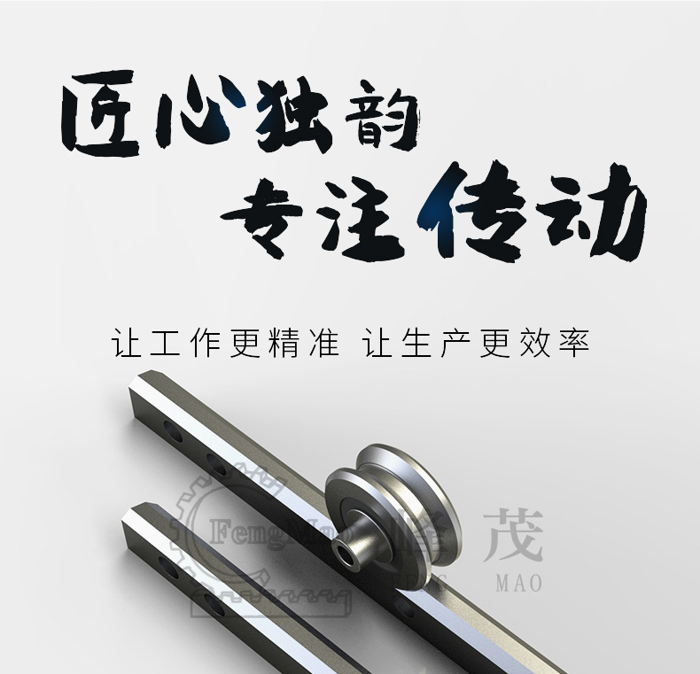 峰茂匠心獨韻，專注傳動